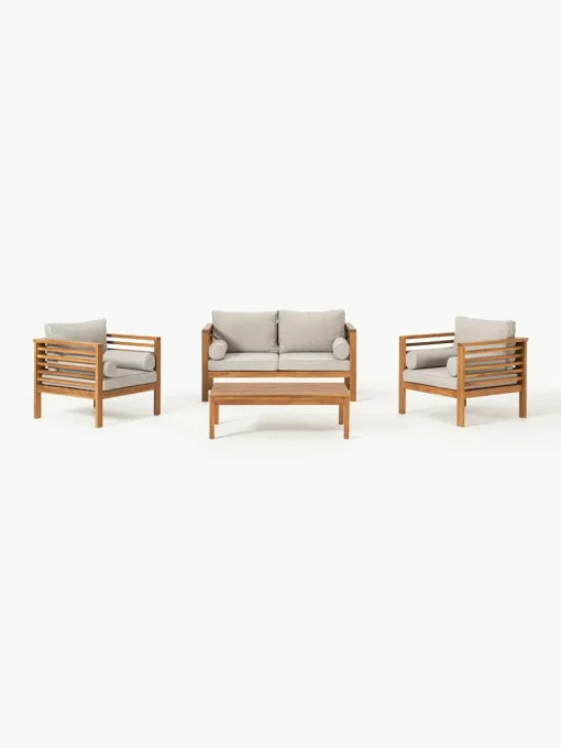 Tuin loungeset Bo, 4-delig