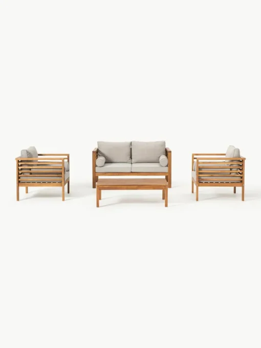 Tuin loungeset Bo, 4-delig