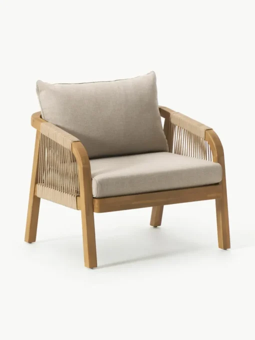 Tuin loungeset Lu van acaciahout, 4-delig