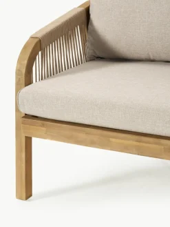 Tuin loungeset Lu van acaciahout, 4-delig
