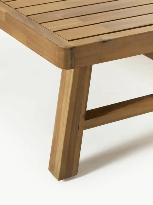 Tuin loungeset Lu van acaciahout, 4-delig