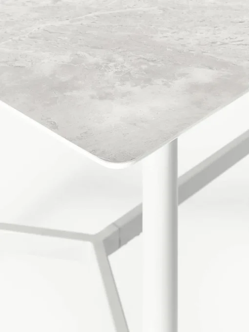 Tuineettafel Connor in marmerlook