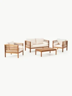 Tuinloungeset Bo, 4-delig