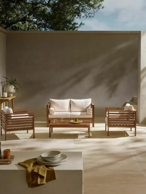 Tuinloungeset Bo, 4-delig