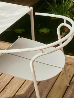 Tuinstoel Novo van metaal