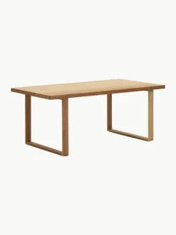 Tuintafel Canadell van teakhout, 180 x 90 cm