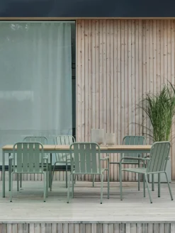 Tuintafel Nox met teakhouten tafelblad