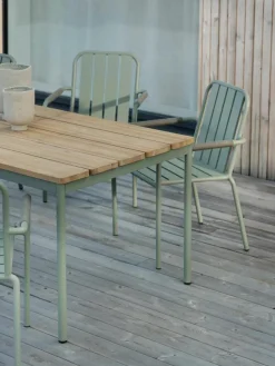 Tuintafel Nox met teakhouten tafelblad