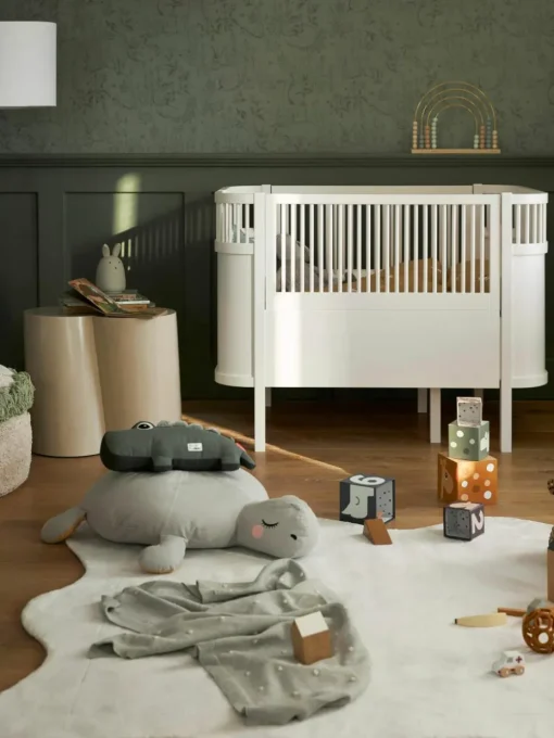 Uitschuifbaar babybedje Baby & Junior van berkenhout, 70 x 110/150 cm