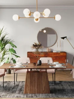 Uitschuifbare eettafel Benvenuto, 200 - 250 x 110 cm