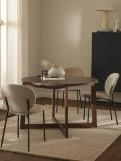 Uitschuifbare eettafel Bennet, 115 - 215 x 75 cm