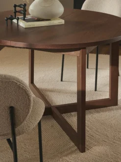 Uitschuifbare eettafel Bennet, 115 - 215 x 75 cm