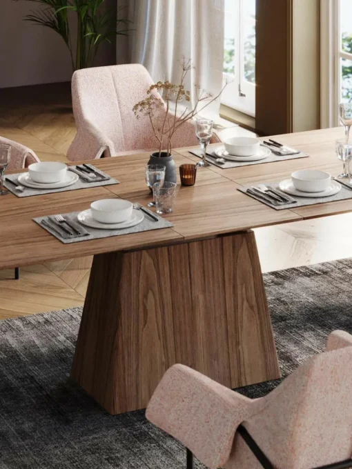 Uitschuifbare eettafel Benvenuto, 200 - 250 x 110 cm