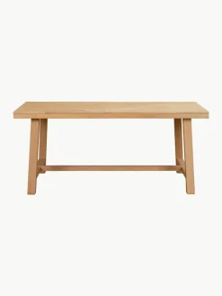 Uitschuifbare eettafel Brooklyn van eikenhout, in verschillende formaten