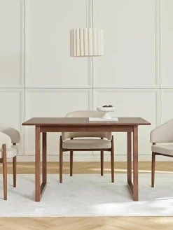 Uitschuifbare eettafel Calla, in verschillende formaten