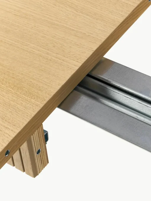 Uitschuifbare eettafel Calary, 180 - 230 x 92 cm