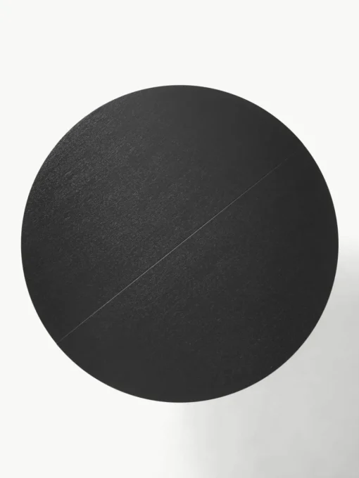 Uitschuifbare eettafel Filo met groefstructuur, 120 - 160 x 75 cm