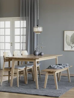 Uitschuifbare eettafel Melfort, 180 - 280 x 90 cm