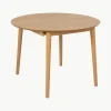 Uitschuifbare eettafel Montreux, Ø 115 - Ø 155 cm