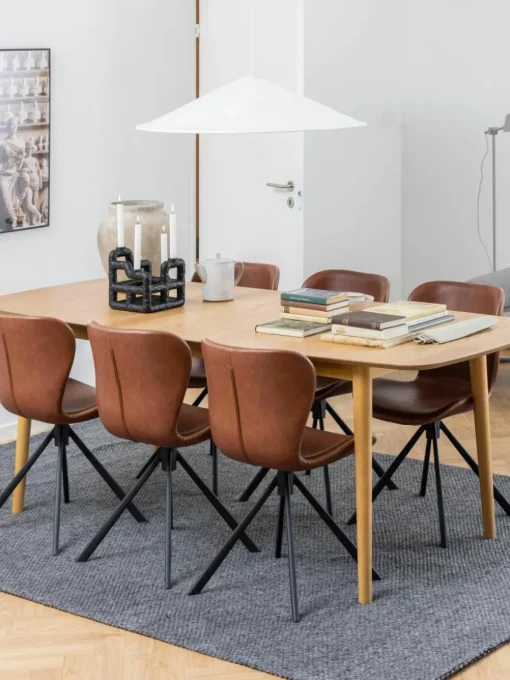 Uitschuifbare eettafel Montreux, 180 - 220 x 90 cm