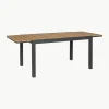 Uitschuifbare tuintafel Elias, 140 - 200 x 90 cm