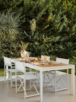 Uitschuifbare tuintafel Elias, 140 - 200 x 90 cm