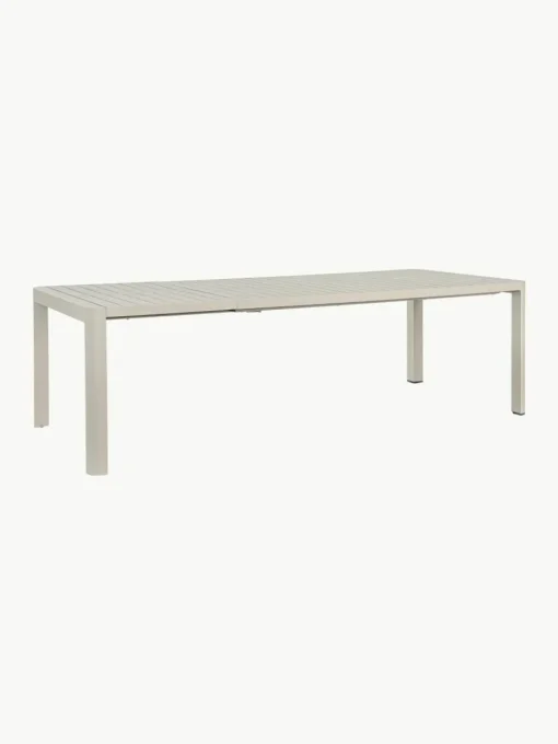 Uitschuifbare tuintafel Kiplin, 180 - 240 x 100 cm