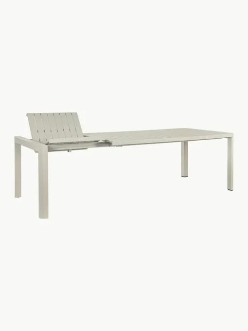 Uitschuifbare tuintafel Kiplin, 180 - 240 x 100 cm