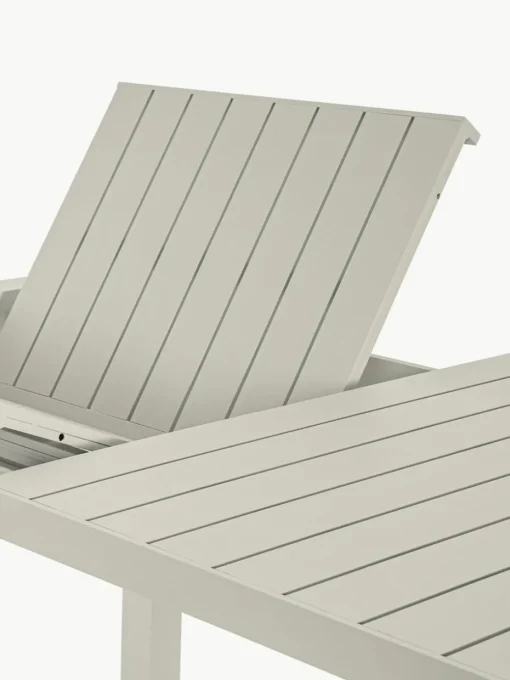 Uitschuifbare tuintafel Kiplin, 180 - 240 x 100 cm