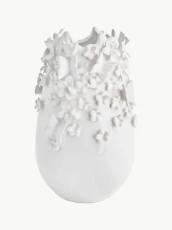 Vaas Daphne met 3D decoratie, H 35 cm