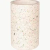 Vaas Fajen van terrazzo, H 25 cm