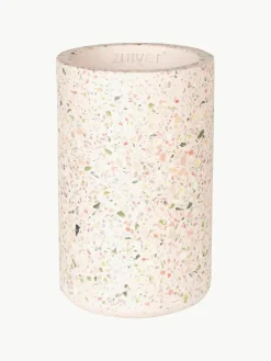 Vaas Fajen van terrazzo, H 25 cm