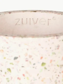 Vaas Fajen van terrazzo, H 25 cm