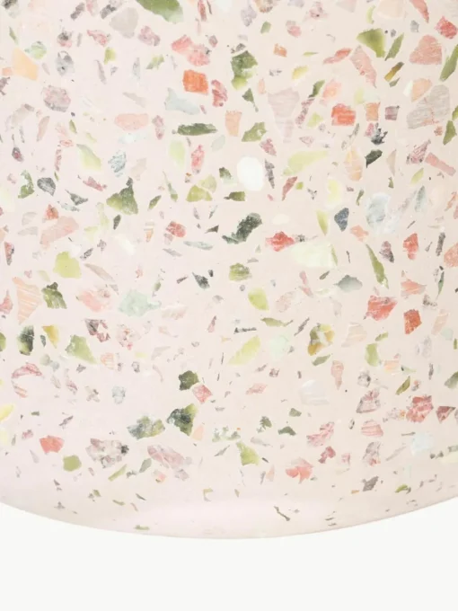 Vaas Fajen van terrazzo, H 25 cm
