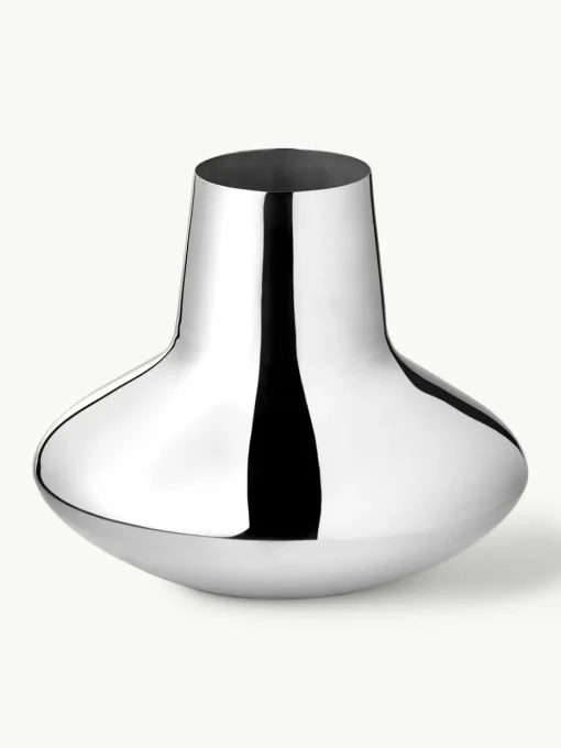 Vaas Henning Koppel van edelstaal, H 22 cm