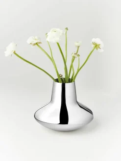 Vaas Henning Koppel van edelstaal, H 22 cm
