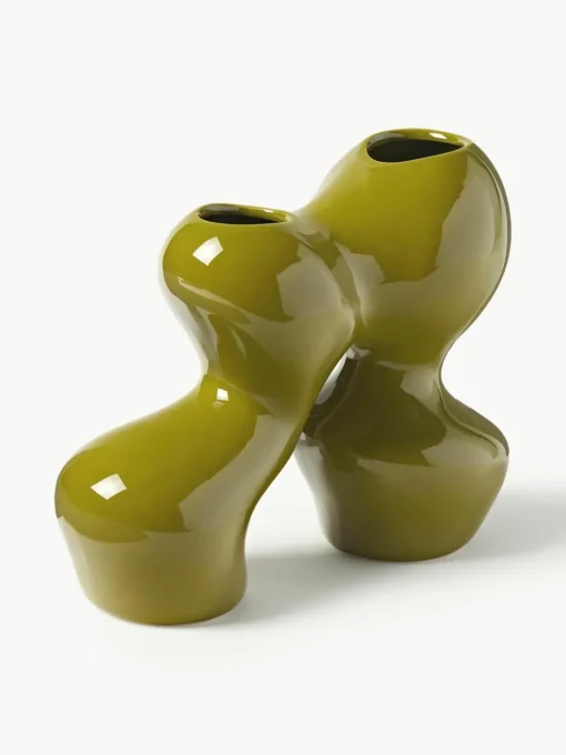 Vaas Madhuri van keramiek, H 25 cm