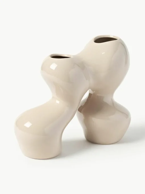 Vaas Madhuri van keramiek, H 25 cm