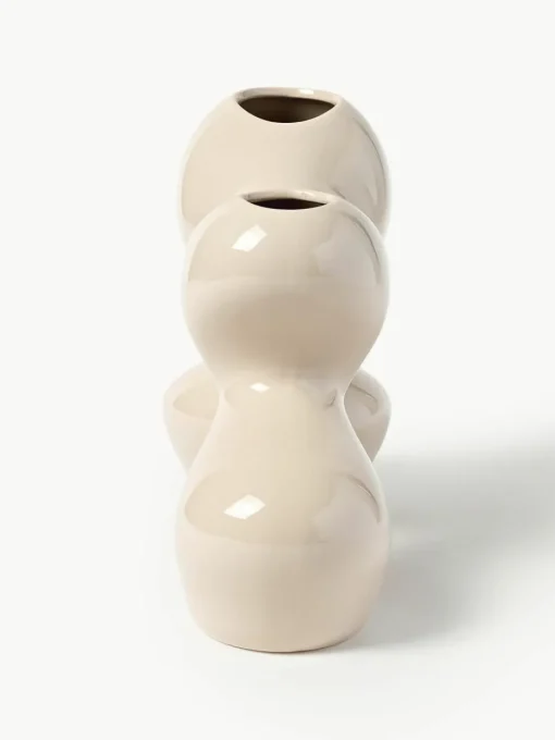 Vaas Madhuri van keramiek, H 25 cm