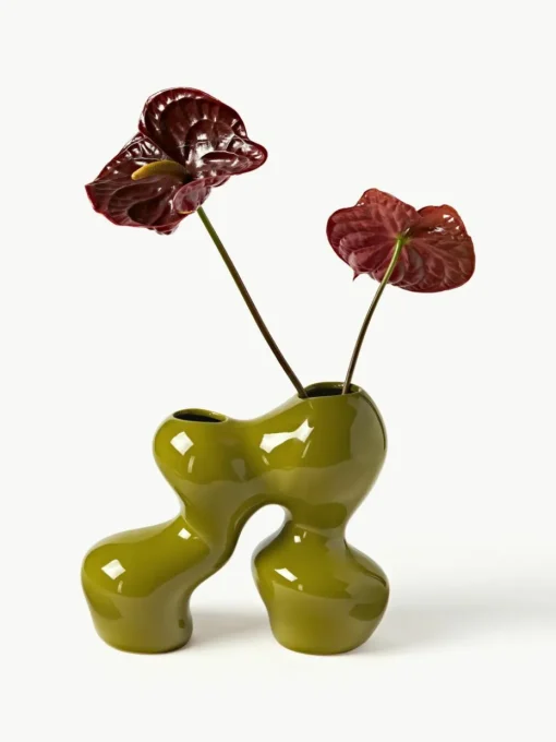 Vaas Madhuri van keramiek, H 25 cm