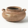 Vaas Veda van terracotta, H 16 cm