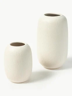 Vazen Catarina, set van 2, H 31 cm