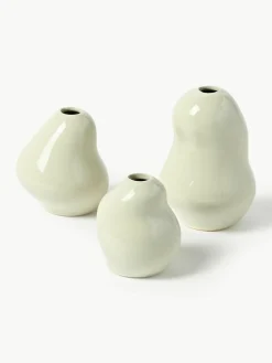 Vazen Madhuri van keramiek, set van 3