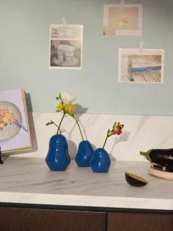 Vazen Madhuri van keramiek, set van 3