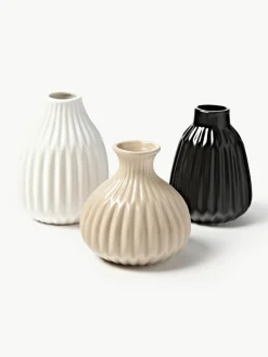 Vazen Palo van porselein, set van 3