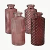 Vazen Tonja van glas, set van 4