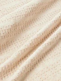 Velours handdoekenset Tallulah met decoratieve franjes, in verschillende formaten