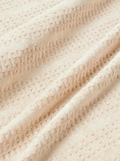 Velours handdoekenset Tallulah met decoratieve franjes, in verschillende formaten