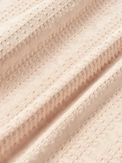 Velours handdoekenset Tallulah met decoratieve franjes, in verschillende formaten