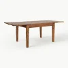 Verlengbare eettafel Chateux van acaciahout